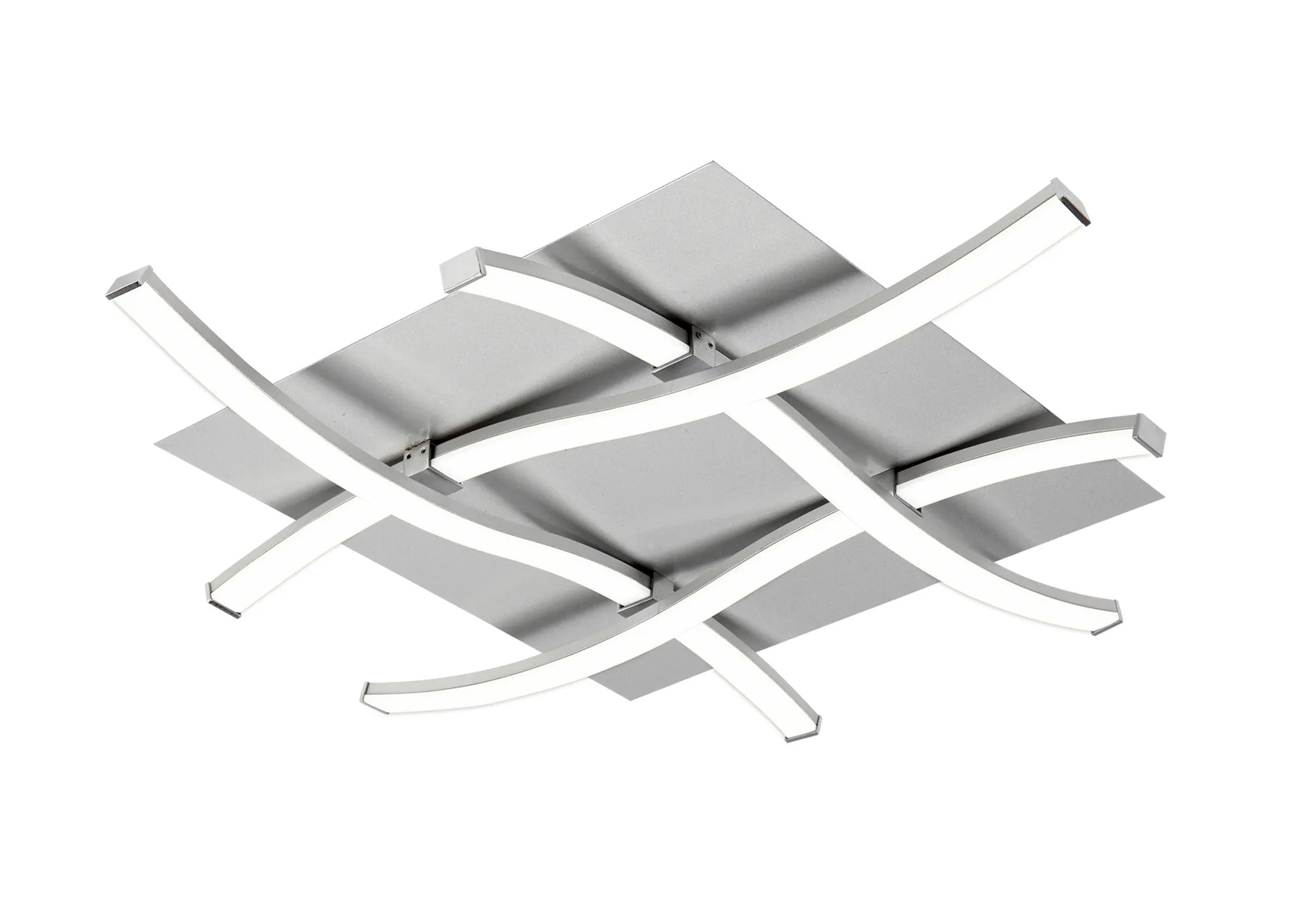 Nur Silver Ceiling Lights Mantra Flush Fittings